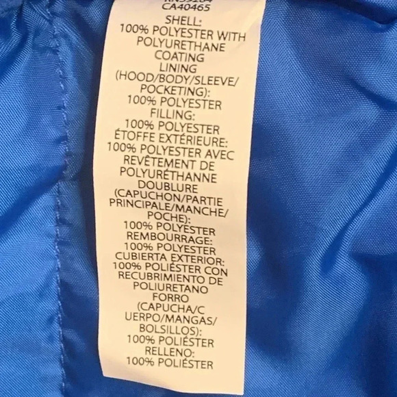 The Children’s Place Boys Insulated Jacket Attached Hood XL Blue Camo - Picture 7 of 9